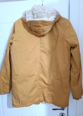 Düğmeli Sarı temiz genç mont - Görsel 3