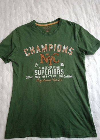 3 tişört tek fiyata Erkek Pembe Baskılı Kısa Kollu Pamuk Tişört - Görsel 3