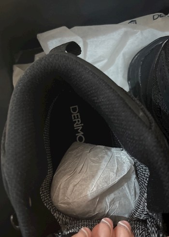 Siyah Erkek Outdoor Botları Velcro - Görsel 3