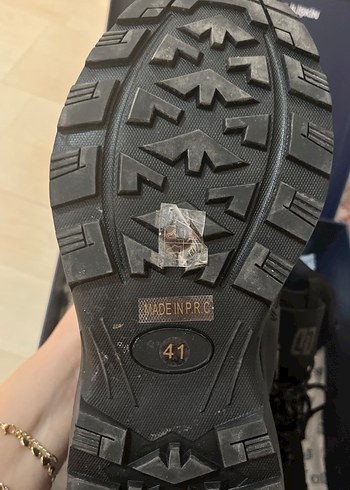 Siyah Erkek Outdoor Botları Velcro - Görsel 2