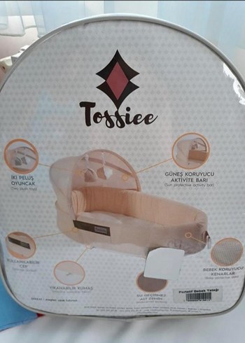 Tossiee Portatif Bebek Yatağı - Görsel 2