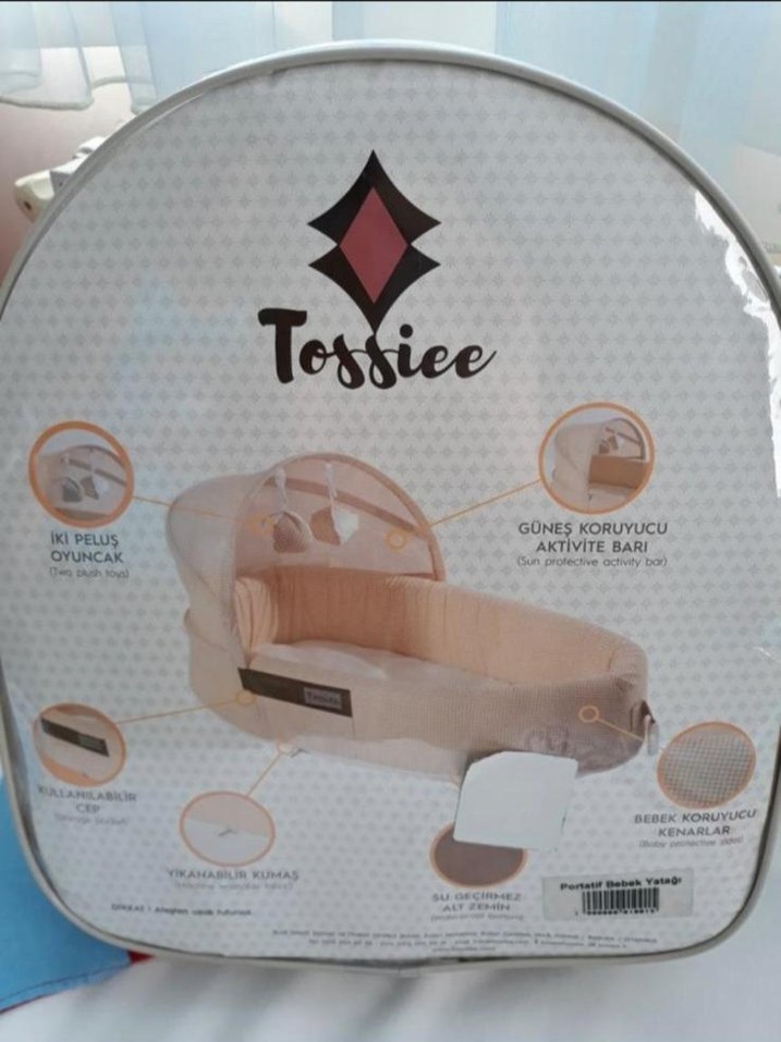 Tossiee Portatif Bebek Yatağı - Görsel 2