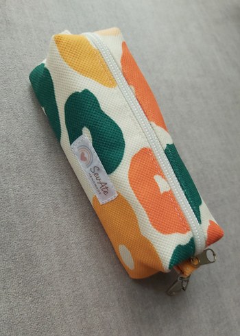 Ho Çiçekler Fermuarlı KancaKlipsli Çanta Aksesuarı & Anahtarlık - Görsel 5