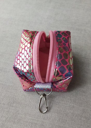 Fuya Hologramlı Fermuarlı Cüzdan& Anahtarlık& Çanta Aksesuarı - Görsel 6