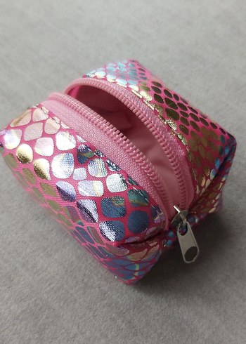 Fuya Hologramlı Fermuarlı Cüzdan& Anahtarlık& Çanta Aksesuarı - Görsel 5