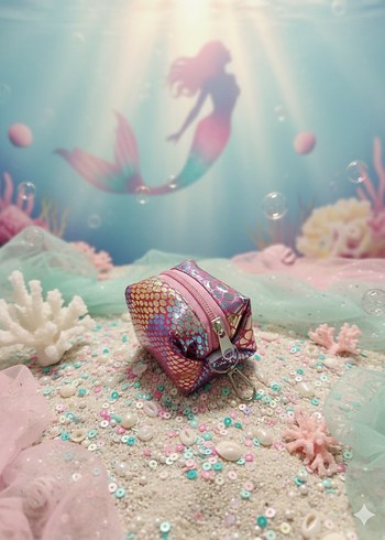 Fuya Hologramlı Fermuarlı Cüzdan& Anahtarlık& Çanta Aksesuarı - Görsel 11