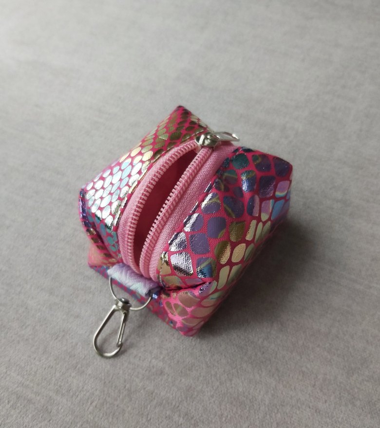 Fuya Hologramlı Fermuarlı Cüzdan& Anahtarlık& Çanta Aksesuarı - Görsel 2