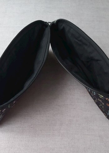 Matematik&Kimya Temalı Kalemlik/Organizer Çanta 2'li Set - Görsel 3