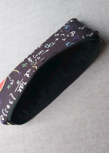 Matematik&Kimya Temalı Kalemlik/Organizer Çanta 2'li Set - Görsel 9