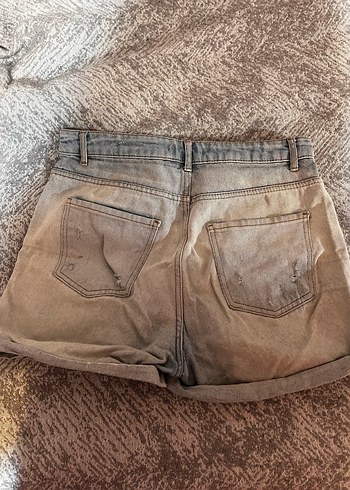 Mini denim şort - Görsel 3