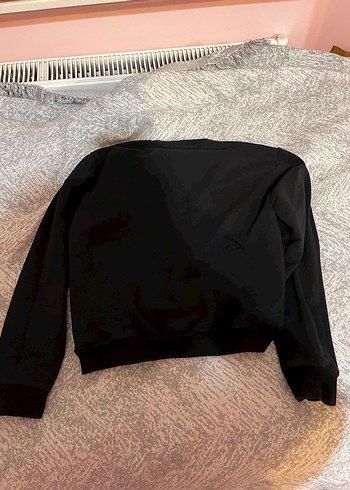 Siyah Kadın Puma Sweatshirt, Uzun Kollu - Görsel 3