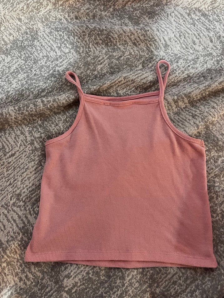 Pembe İnce Askılı Kadın Atlet - Görsel 2