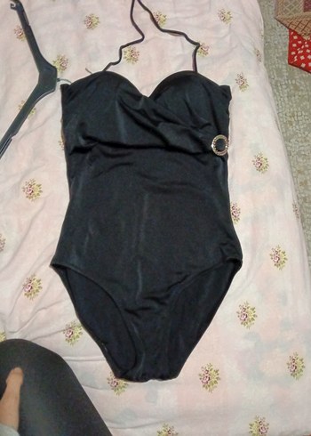 Siyah Straplez Gotik mayo - Görsel 2