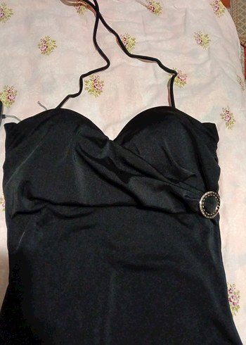 Siyah Straplez Gotik mayo - Görsel 3