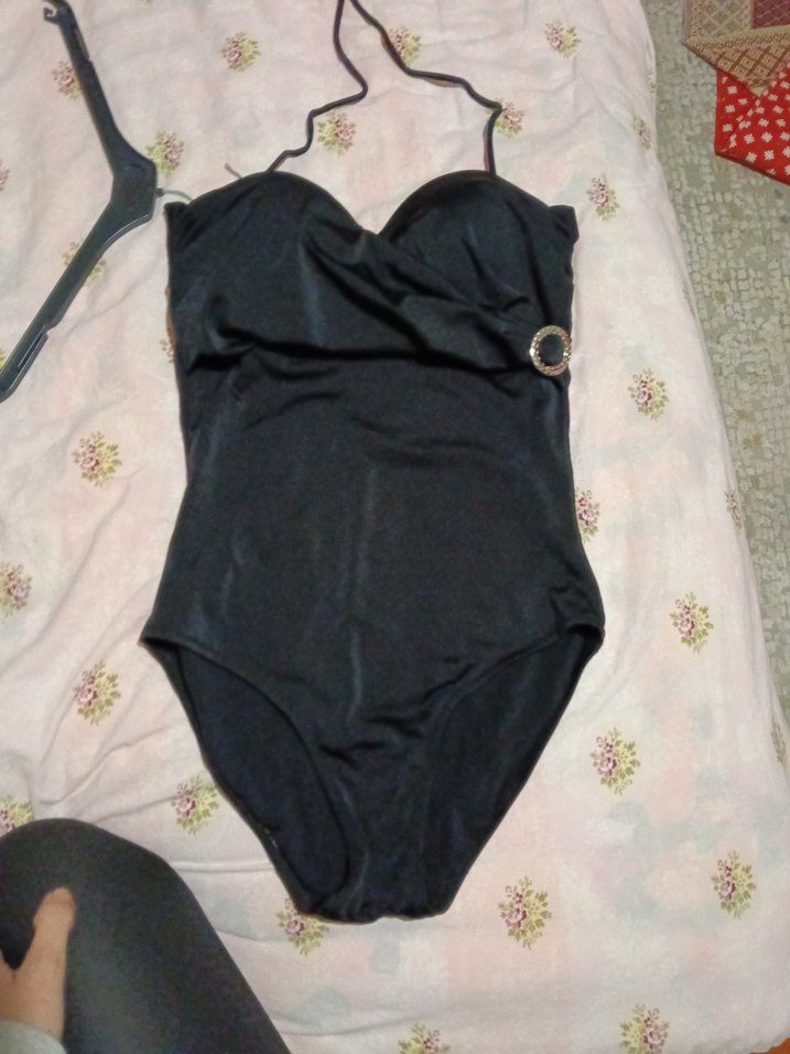 Siyah Straplez Gotik mayo - Görsel 2