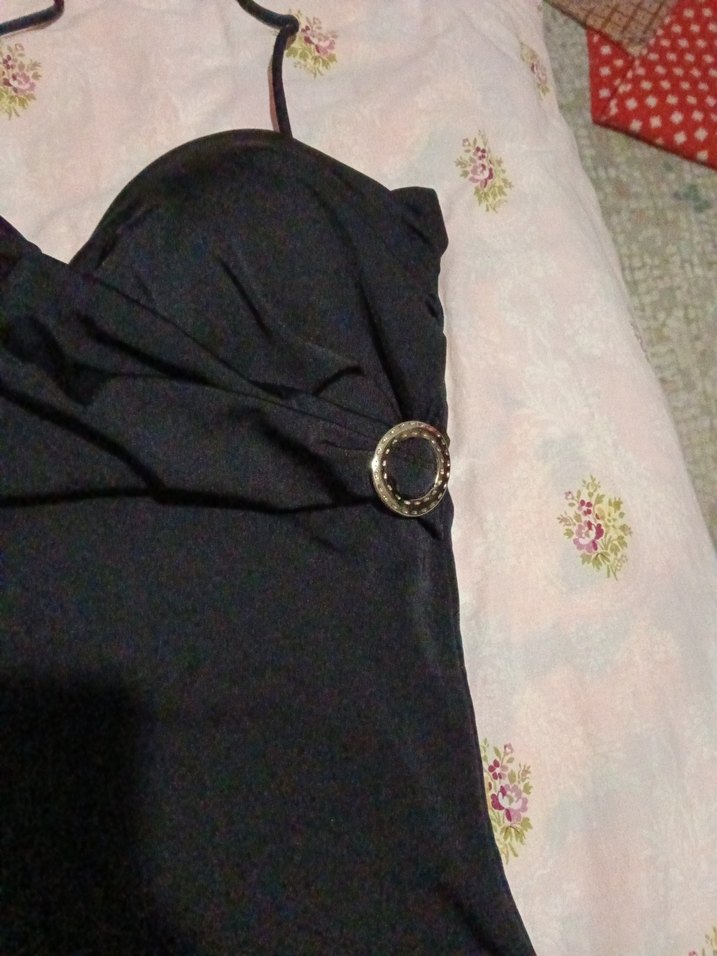 Siyah Straplez Gotik mayo - Görsel 4