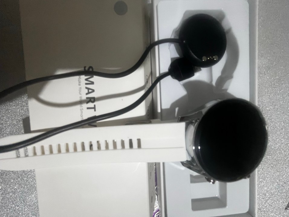 Beyaz Kayışlı Gri Akıllı Saat - Görsel 4