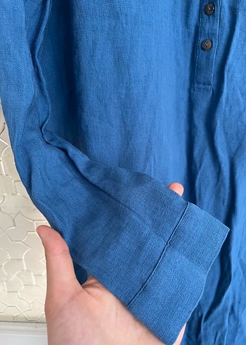 40 Beden mavi Renk Tunik