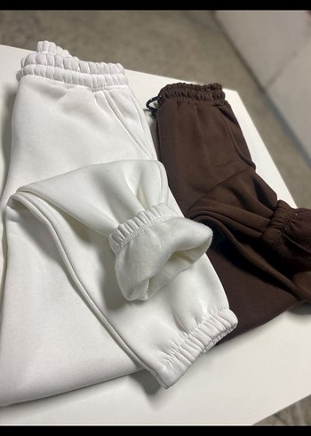 3iplik şardonlu eşofman altı - Görsel 2