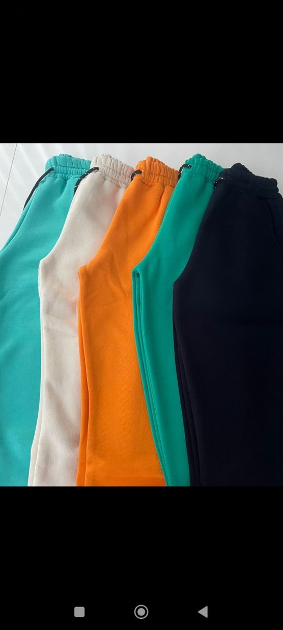 3iplik şardonlu eşofman alt - Görsel 2