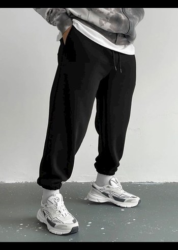 3iplik şardonlu eşofman altı - Görsel 4