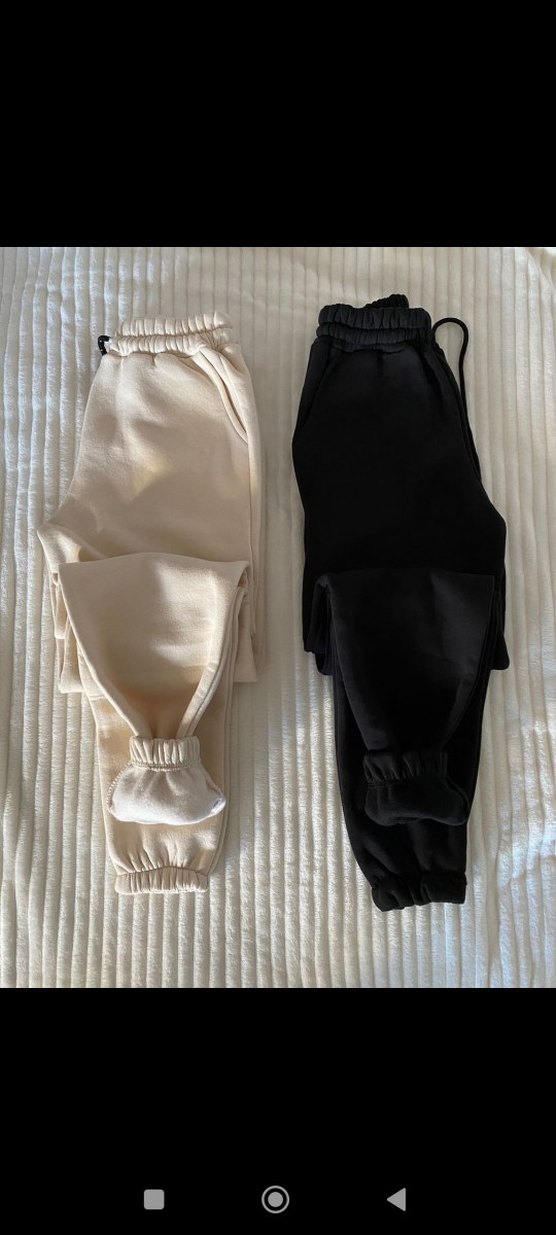 3iplik şardonlu eşofman altı - Görsel 5