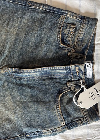 Diğer Koyu Mavi Denim Jean