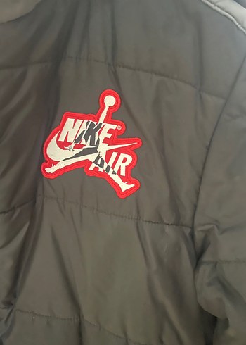 Nike Nike Jordan Siyah Kapüşonlu Fermuarlı Erkek Çocuk Mont