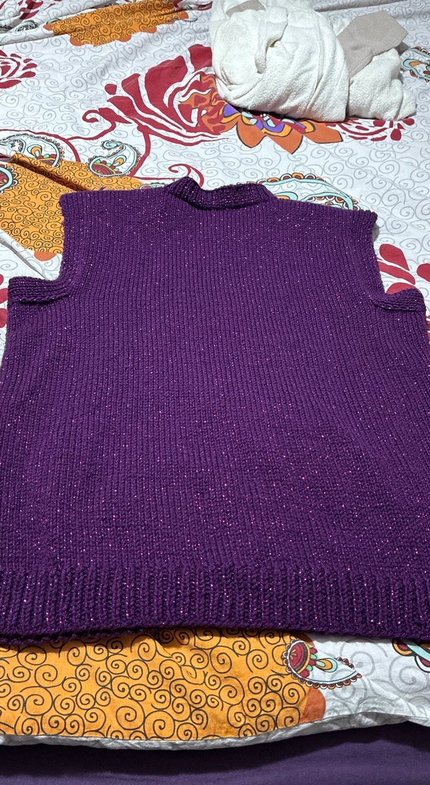 Mürdüm rengi süveter - Görsel 2