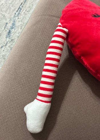 Kırmızı Renkli Yumuşak Peluş Oyuncak - Görsel 3