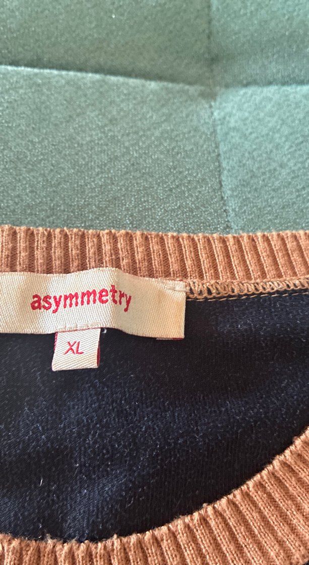 Kadın Kahverengi Triko Salaş Kazak - Görsel 3