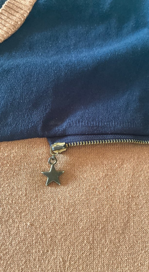 Kadın Kahverengi Triko Salaş Kazak - Görsel 2