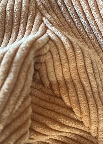 Kadın altın rengi kadife  Pantolon - Görsel 6