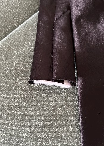 Çocuk Siyah Gotik Örümcek Ağı Desenli Kravat - Görsel 2