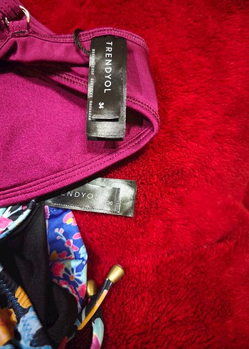 Bohem Tarz Renkli Desenli Kadın Bikini - Görsel 3