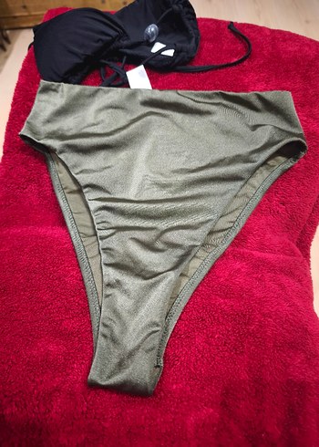 şu yeşili Mini Spor Tarzı Kadın Bikini - Görsel 3