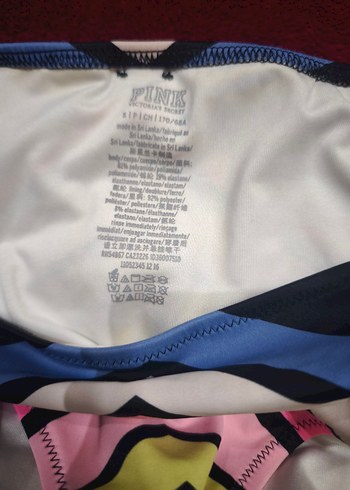 Renkli Zebra Desenli Mini Bikini takım - Görsel 4