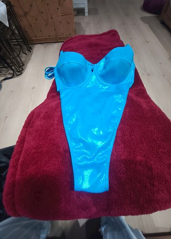 Parlak Mavi kadın mayo - Görsel 2