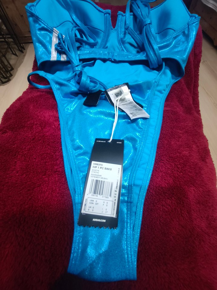 Parlak Mavi kadın mayo - Görsel 4