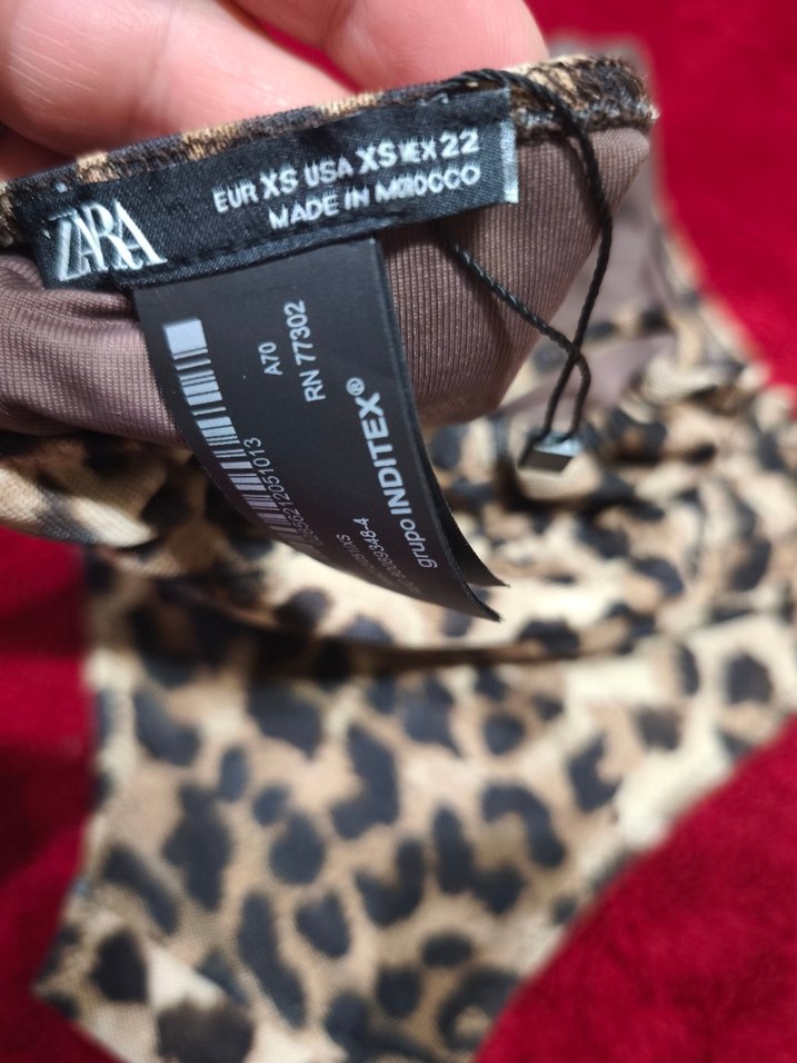 Leopar Desenli Kadın Mayo - Görsel 3