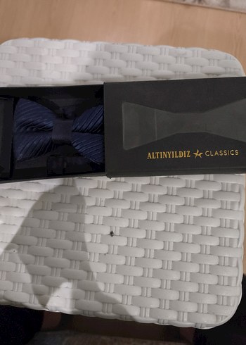 Modern Klasik Lacivert Erkek Papyon - Görsel 2