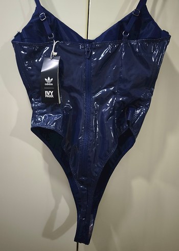 Lacivert Parlak Strappy Mayo - Görsel 4