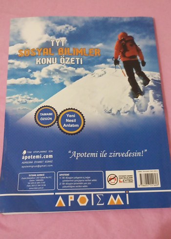  TYT Sosyal Bilimler Konu Özeti Kitabı