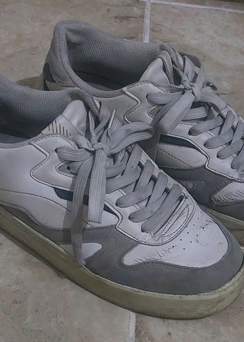 Gri erkek  Spor Ayakkabı - Görsel 3