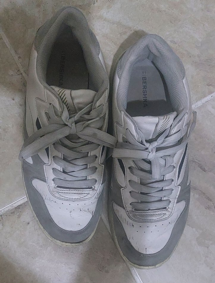 Gri erkek  Spor Ayakkabı - Görsel 2