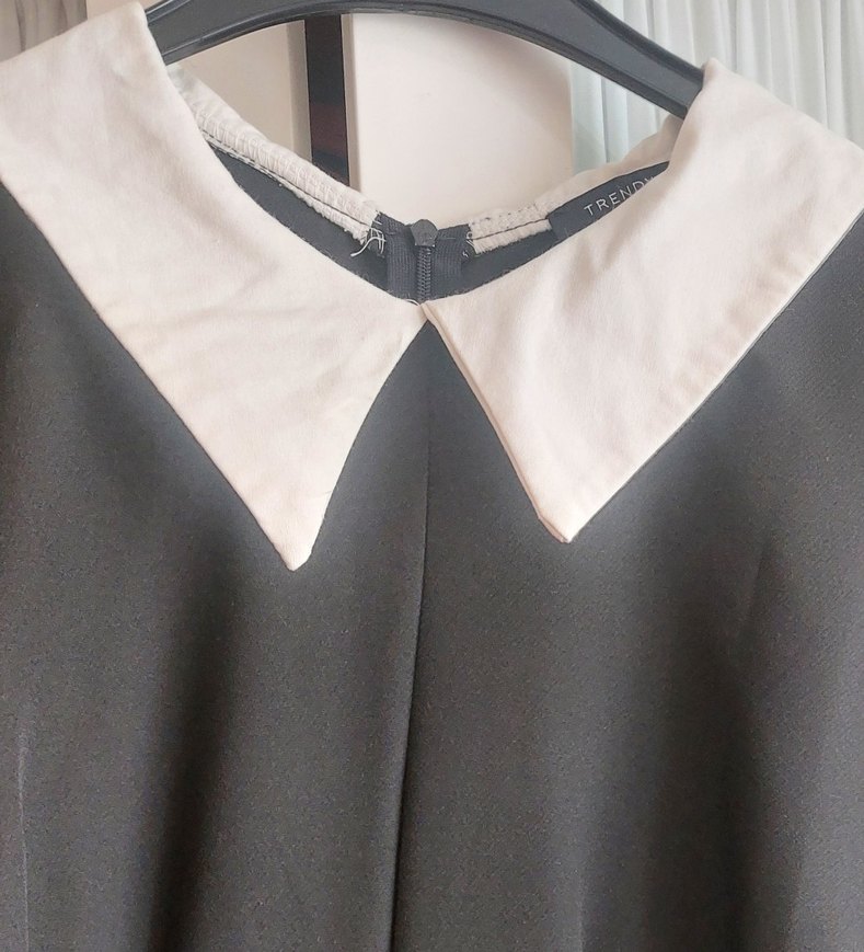 Düğmeli Siyah Midi Kadın Takım Elbise - Görsel 3