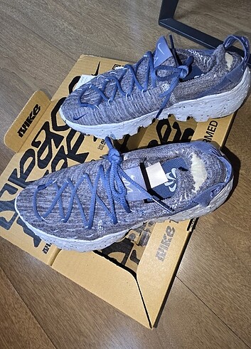 Nike Space Hippie Kadın 36.5-37 Mavi Lacivert