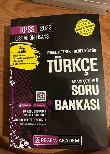 KPSS 2022 Tarih Soru Bankası - Lise ve Ön Lisans
