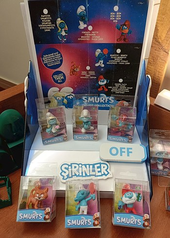 Beden Şirinler (The Smurfs) Movie 2025 Figür Seti.