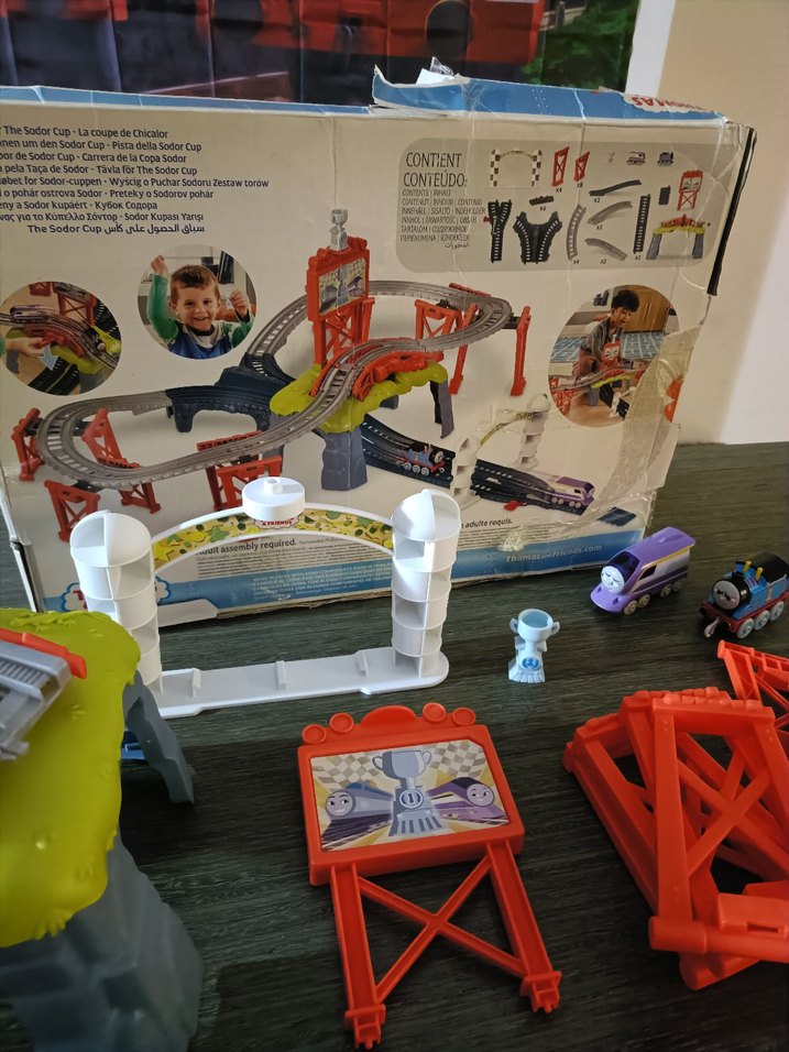 Thomas & Friends, Sodor Kupası Tren Seti - Görsel 5